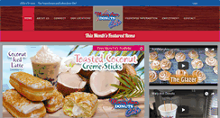 Desktop Screenshot of maryanndonuts.com